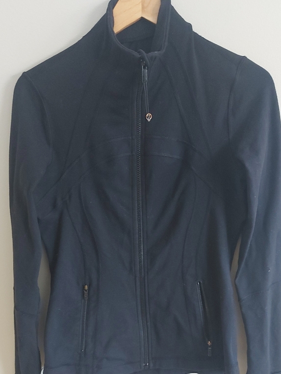 lululemon athletica Jackets & Blazers - Lululemon Women's Black Zip-Up Athletic Jacket - 8